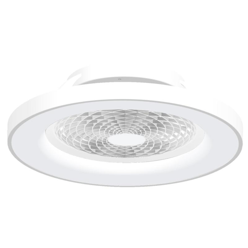 Immagine di Plafoniera led con ventilatore Tibet mini bianco, diametro 53cm