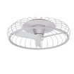 Immagine di Plafoniera led con ventilatore Nature bianco, diametro 79cm