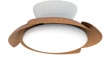 Immagine di Plafoniera led con ventilatore Aloha legno diametro 89,7cm