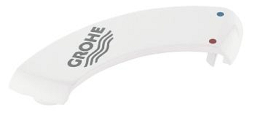 Immagine di Ricambio placchetta per maniglia gruppi lavabo-bidet chiara modello vecchio grohe 46230l00