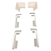 Immagine di Ricambio kit profili completi di angolari e finiture bianco europa calyx c144782
