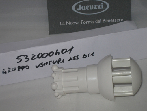 Immagine di Ricambio gruppo venturi ass bianco jacuzzi 532000601