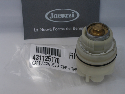 Immagine di Ricambio cartuccia deviatore + tappo jacuzzi 431125170