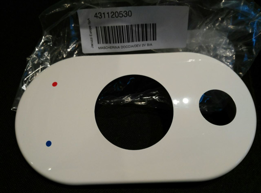 Immagine di Ricambio mascherina bianca per doccia jacuzzi 431120530