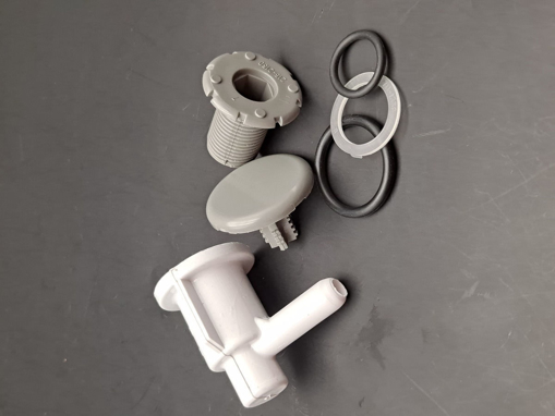 Immagine di Ricambio bocchetta blower grigio per jacuzzi 941401461