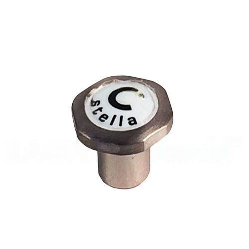 Immagine di Ricambio portaplacchetta nichel serie roma da 1/2" acqua calda stella gr06-40c
