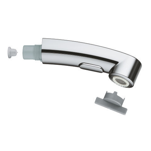 Immagine di Ricambio doccetta cromata per miscelatore grohe 46956000