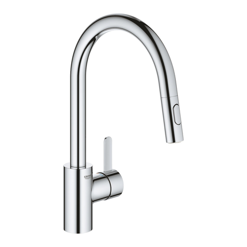 Immagine di Miscelatore monocomando lavello eurosmart cosmopolitan cromo grohe 31481001