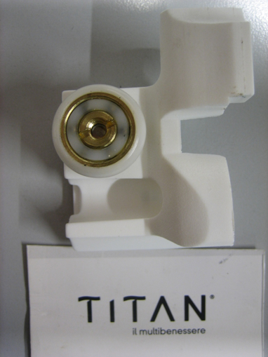 Immagine di Ricambio ruota cuscinetto rotella 2vers. titan q3399o2