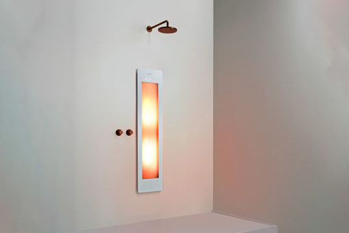 Immagine di Lampada a infrarossi naturale solarium bianca sunshower one m m0500-m0101