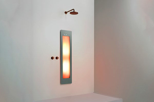 Immagine di Lampada a infrarossi naturale solarium grigia sunshower one m m0500-m0103