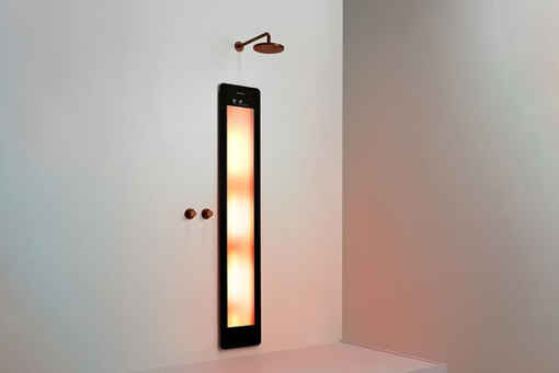 Immagine di Lampada a infrarossi naturale solarium nera sunshower one l l0500-l0102