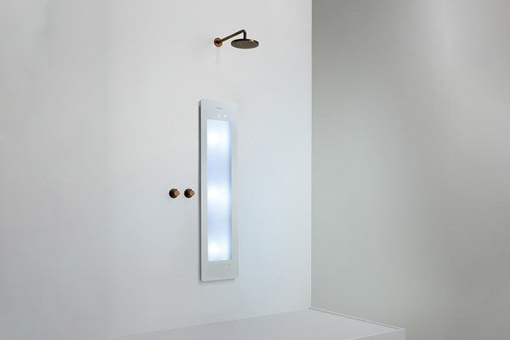 Immagine di Lampada a infrarossi naturale solarium + luce uv bianca sunshower plus m m0600-m0101