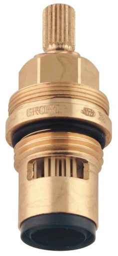 Immagine di Ricambio vitone in ceramica da 1/2" per rubinetteria atrio ypsilon/jota grohe 45882000
