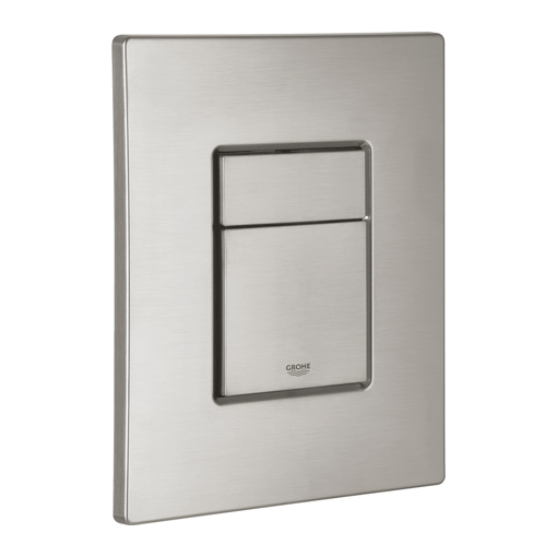 Immagine di Ricambio piastra cosmo per cassette dual flush e start&stop satinato 38732dc0 grohe