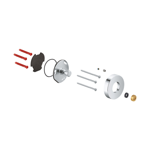 Immagine di Ricambio supporto cromo per asta doccia grohe 48279000
