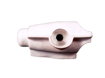 Immagine di Blocchetto gomma centrale vers.1 bianco paradoccia tecnolight cesana 6601611011b