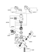 Immagine di Grohe pomello di ricambio deviatore gruppi vasca esterno ectos 46207000