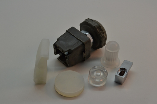 Immagine di Kit 2 pezzi di ricambio per box doccia value 411-001