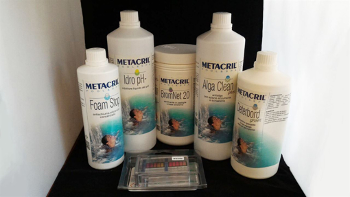 Immagine di Kit piscinet brom spa uso professionale metacril 54500001