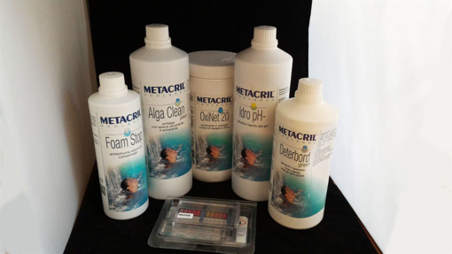 Immagine di Kit piscinet oxi spa uso professionale metacril 55000001