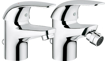 Immagine di Lavabo + bidet new euroeco 23262 + 23263 grohe
