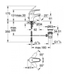 Immagine di Lavabo + bidet new euroeco 23262 + 23263 grohe