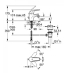 Immagine di Lavabo + bidet new euroeco 23262 + 23263 grohe