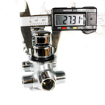 Immagine di Miscelatore monocomando per bordo vasca e box doccia 5 vie calyx 25350a