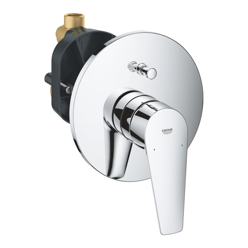 Immagine di Miscelatore monocomando per vasca doccia bauedge grohe 29079000