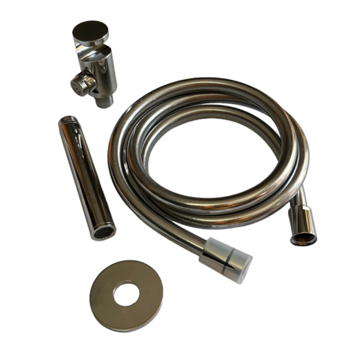 Immagine di Ricambio set doccia completo di presa acqua pop zazzeri 2100-0414-a00-crcr