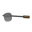 Immagine di Ricambio maniglia cromo legno per lavabo zazzeri 6903-ma01-a00-crcr