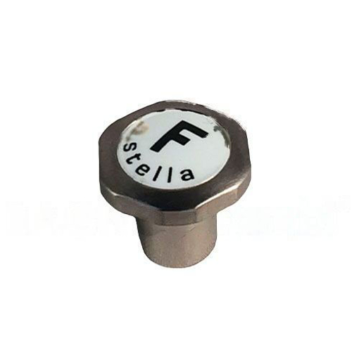 Immagine di Ricambio portaplacchetta nichel serie roma da 1/2" acqua fredda stella gr06-40f