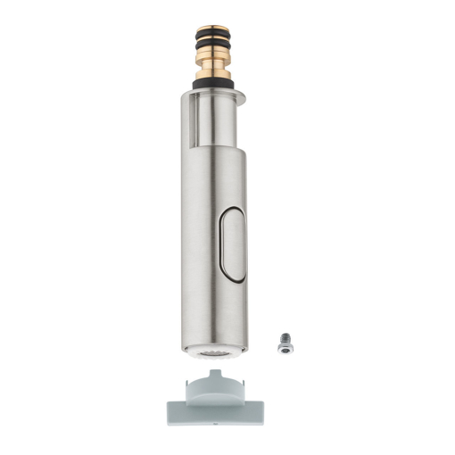 Immagine di Ricambio doccetta estraibile satinata per miscelatore essence cucina grohe 46965dc0