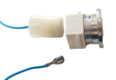 Immagine di Pulsante completo di tasto a sfioro cromo sanicompact gu100106+np100713