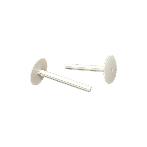 Immagine di Ricambio kit calotte copriforo bianche ideal standard t601201