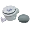 Immagine di Ricambio piletta piatto doccia con drenaggio 86mm bagno turco calyx c02458