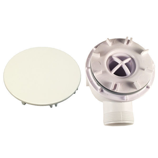 Immagine di Ricambio piletta scarico 86mm bianca glass glpil7