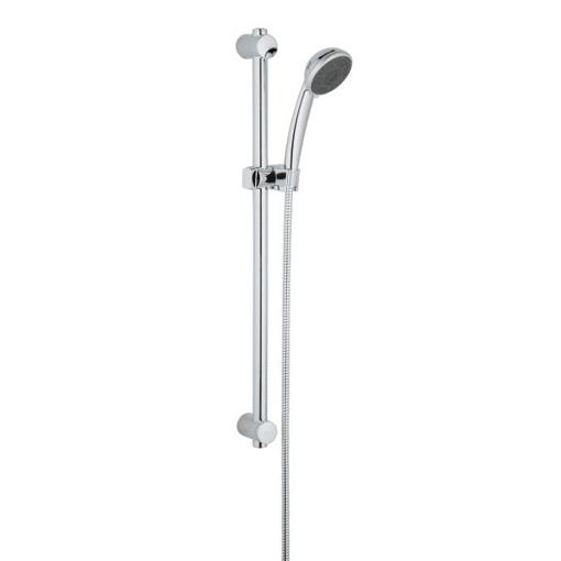 Immagine di Ricambio asta doccia grohe 27050000 con doccetta 3 getti e flessibile