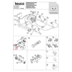 Immagine di Ricambio borchia idromassaggio cromo teuco 81000986020