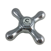 Immagine di Ricambio maniglia m2 roma con placchetta acqua calda stella cp08-2c