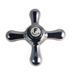 Immagine di Ricambio maniglia m3 roma con placchetta acqua fredda stella cp08-3f