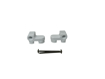 Immagine di Ricambio kit pattini bianchi per box doccia novellini r03bbs01-a