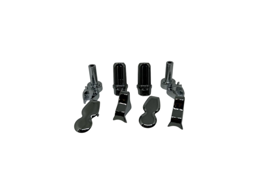 Immagine di Ricambio kit cerniere cromo per box doccia novellini r02yoapr-40