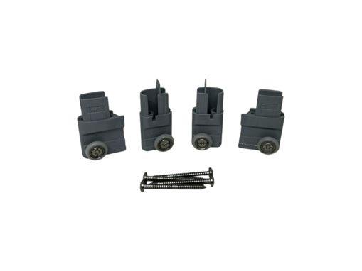 Immagine di Ricambio kit supporti scorrevoli grigi per box doccia novellini r07lu2p1-b