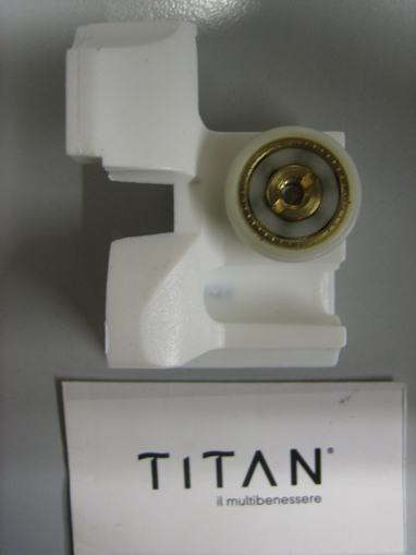 Immagine di Ricambio ruota cuscinetto rotella  titan caska2bt06