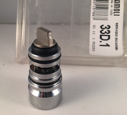 Immagine di Ricambio deviatore vasca stylos-feel-cromo mamoli 33d.1