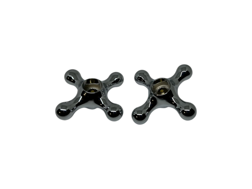 Immagine di Ricambio coppia maniglia cromo per rubinetteria epoca mamoli v0200010e001