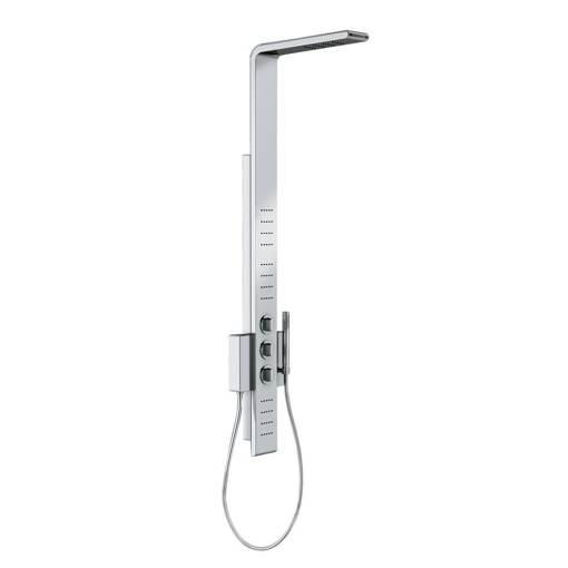 Immagine di Colonna doccia cromo totem moments design ideal standard k6190aa