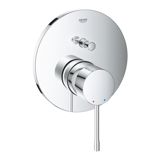 Immagine di Miscelatore monocomando a 2 vie con deviatore essence grohe 24058001